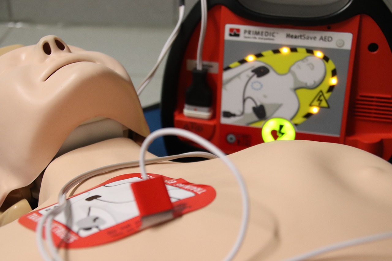 aed defib dummy