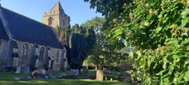 The church in the summer