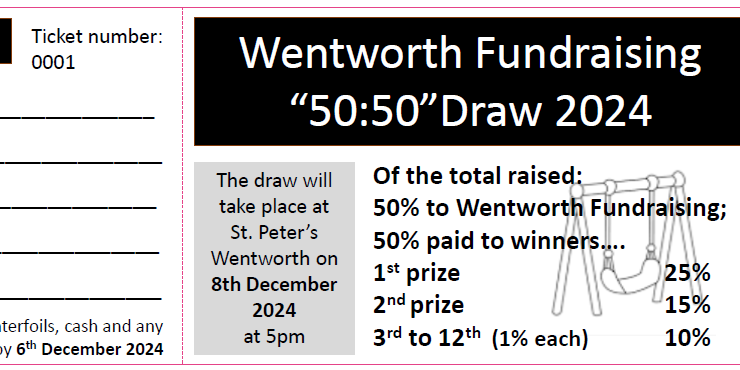 5050 raffle ticket